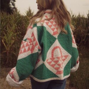 Handmade quilt jacket